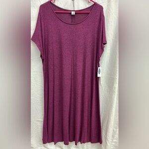 Old Navy 2x tshirt dress NWT B3